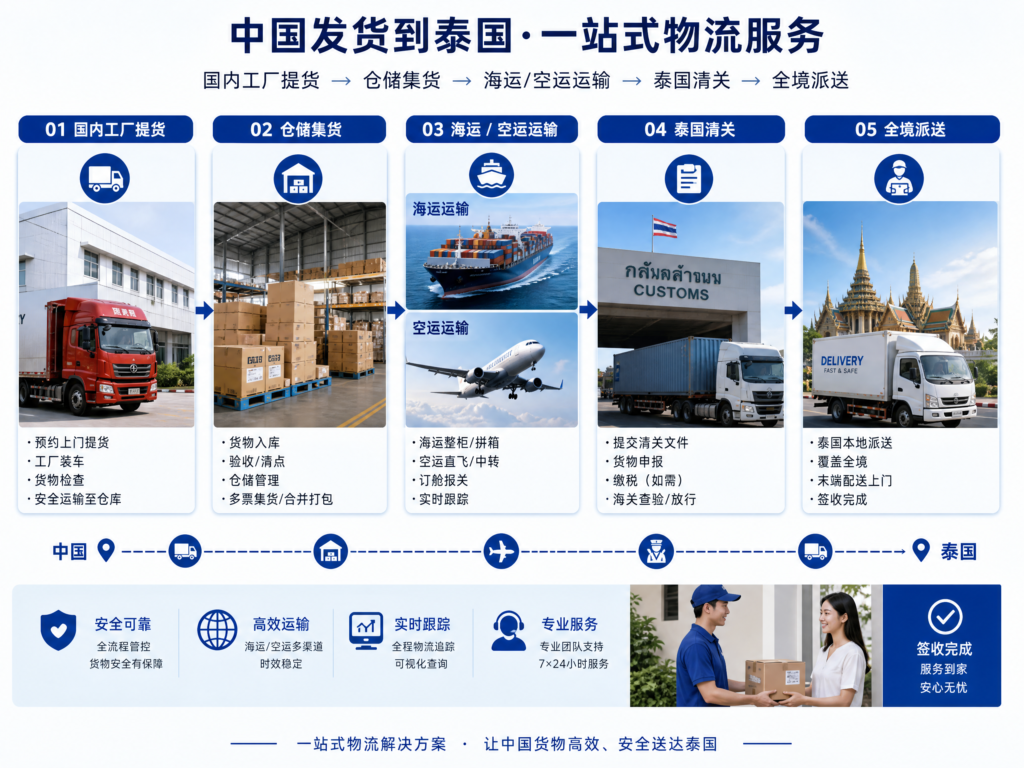 中泰物流一站式物流服务