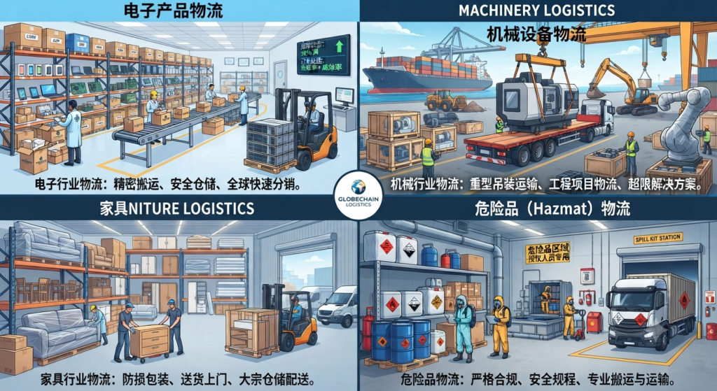 中泰物流分行业定制方案