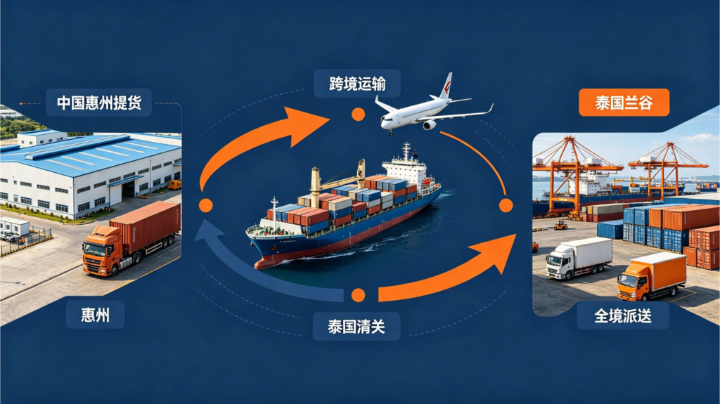 中国到泰国物流上门服务