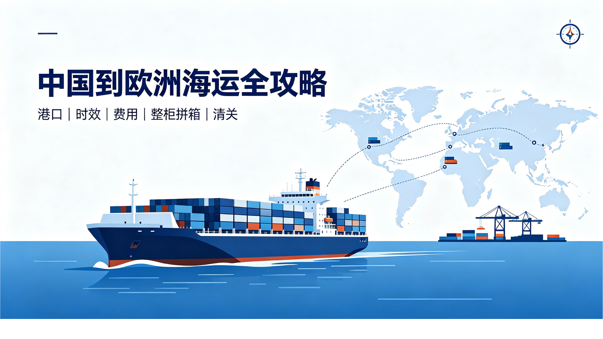 中国到欧洲海运全攻略