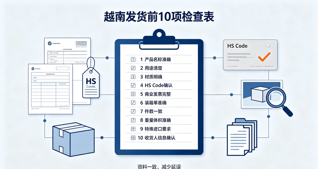 中国到越南清关